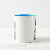 Tasse 2 Couleurs Musique d'écureuil (Centre)