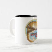 Tasse 2 Couleurs Musique des élevages de Bushbaby (Devant gauche)