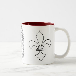Tasse 2 Couleurs Musique des symboles chrétiens