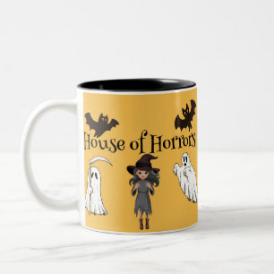 Tasse 2 Couleurs Musique d'Halloween