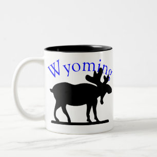 Tasse 2 Couleurs Musique d'orignal du Wyoming