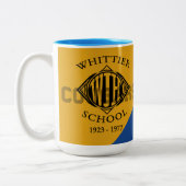 Tasse 2 Couleurs Musique du lycée Whittier Jr (Gauche)