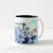 Tasse 2 Couleurs Musique florale (Devant droit)