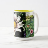 Tasse 2 Couleurs Musique florale (Devant droit)