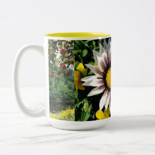 Tasse 2 Couleurs Musique florale