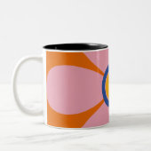 Tasse 2 Couleurs Musique florale (Gauche)