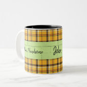 Tasse 2 Couleurs Musique Gardez-le beau (Devant gauche)