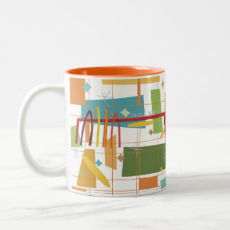 Tasse 2 Couleurs Musique géométrique Imperial Beach
