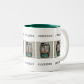 Tasse 2 Couleurs Musique JUKEBOX (Devant droit)