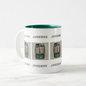 Tasse 2 Couleurs Musique JUKEBOX (Devant gauche)