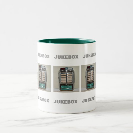 Tasse 2 Couleurs Musique JUKEBOX (Centre)