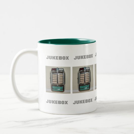 Tasse 2 Couleurs Musique JUKEBOX (Gauche)