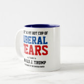 Tasse 2 Couleurs Musique libérale des larmes (Devant gauche)
