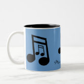 Tasse 2 Couleurs MUSIQUE LOVER Collection (Gauche)