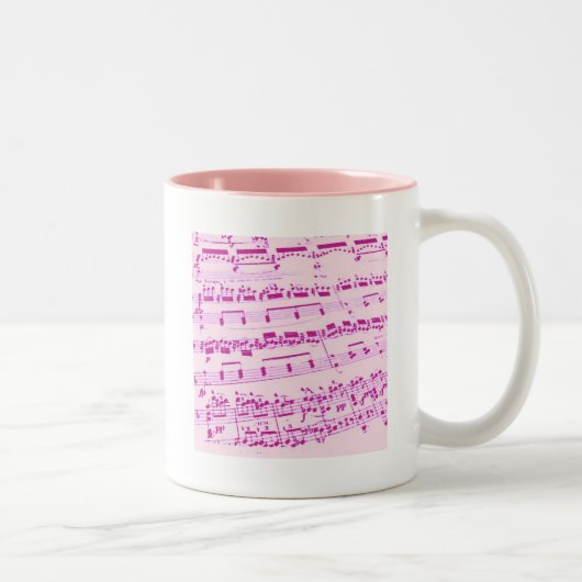 Tasse 2 Couleurs Musique majeure/étudiante/enseignant (Droit)
