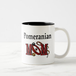 Tasse 2 Couleurs Musique maman poméranienne