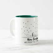 Tasse 2 Couleurs Musique néo-zélandaise (Devant gauche)