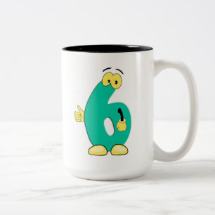 Tasse 2 Couleurs Musique numérotée