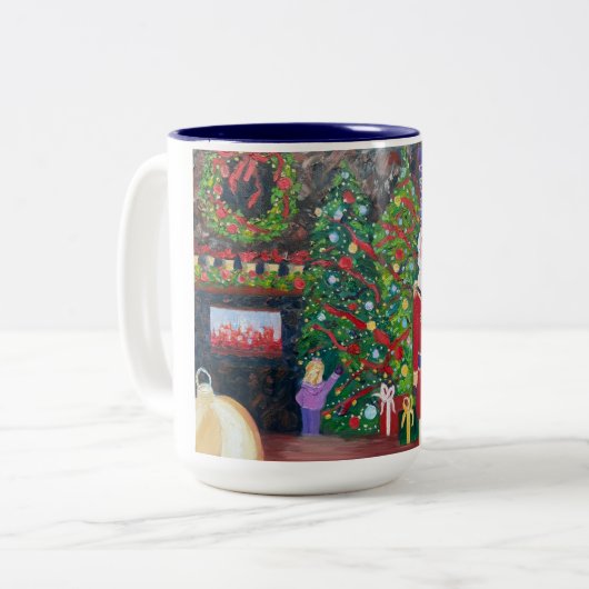 Tasse 2 Couleurs Musique Nutcracker (Devant gauche)
