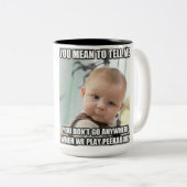 Tasse 2 Couleurs Musique parente (Devant droit)