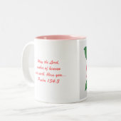 Tasse 2 Couleurs Musique Passion Rose (Devant gauche)