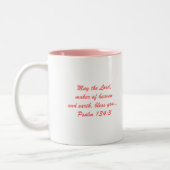Tasse 2 Couleurs Musique Passion Rose (Gauche)