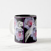 Tasse 2 Couleurs Musique Pegasus Florale (Devant gauche)