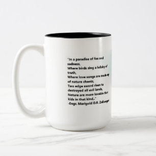 Tasse 2 Couleurs Musique poétique