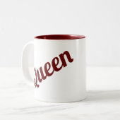 Tasse 2 Couleurs Musique Queen Coffee (Devant gauche)