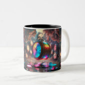 Tasse 2 Couleurs Musique Rainbow Time Tea Party (Devant droit)