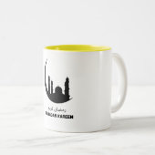 Tasse 2 Couleurs Musique Ramadan (Devant droit)