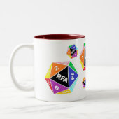 Tasse 2 Couleurs Musique RFA (Gauche)