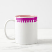 Tasse 2 Couleurs Musique rose (Gauche)
