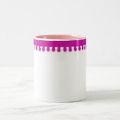 Tasse 2 Couleurs Musique rose (Centre)