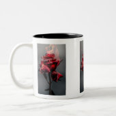 Tasse 2 Couleurs Musique Rose d'incendie (Gauche)