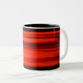 Tasse 2 Couleurs Musique rouge coucher de soleil (Devant droit)