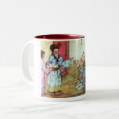 Tasse 2 Couleurs Musique sans abri (Devant gauche)