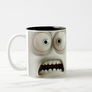 Tasse 2 Couleurs Musique Sarcastique Face 3D