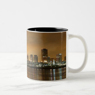 Tasse 2 Couleurs Musique Skyline