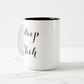 Tasse 2 Couleurs Musique Sleep Tech (Devant gauche)