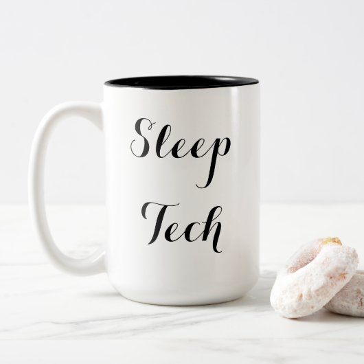 Tasse 2 Couleurs Musique Sleep Tech (Avec donut)