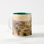 Tasse 2 Couleurs Musique Souvenir de Montréal (Devant gauche)