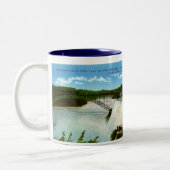 Tasse 2 Couleurs Musique Souvenir de Niagara Falls (Gauche)