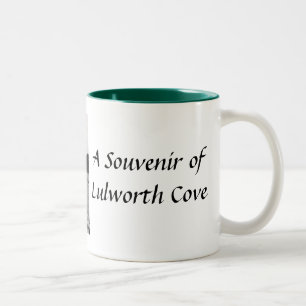 Tasse 2 Couleurs Musique souvenir Lulworth Cove