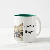 Tasse 2 Couleurs Musique Souvenir Weymouth (Devant droit)