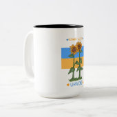 Tasse 2 Couleurs Musique spéciale ukrainienne (Devant gauche)