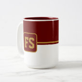 Tasse 2 Couleurs Musique sportive (Devant gauche)