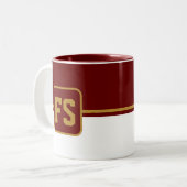 Tasse 2 Couleurs Musique sportive (Devant gauche)