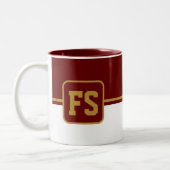 Tasse 2 Couleurs Musique sportive (Gauche)