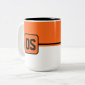 Tasse 2 Couleurs Musique sportive (Devant gauche)
